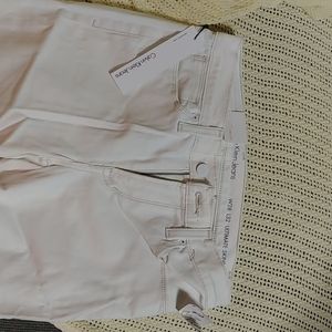White Calvin Klein Jeans